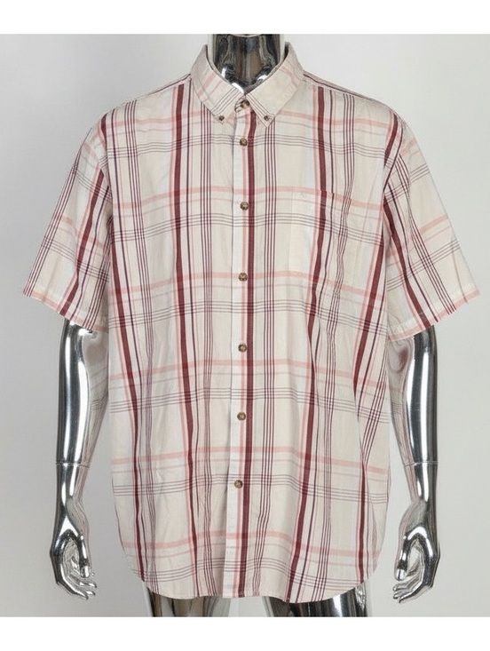 KingSize Other - KingSize Men's 4XL Big Button-Up Shirt Plaid Style